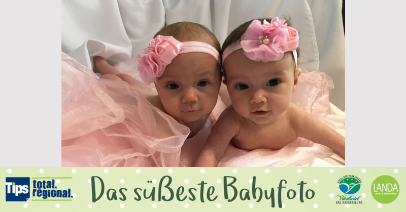 Das süßeste Babyfoto - Sara und Emilia aus Amstetten