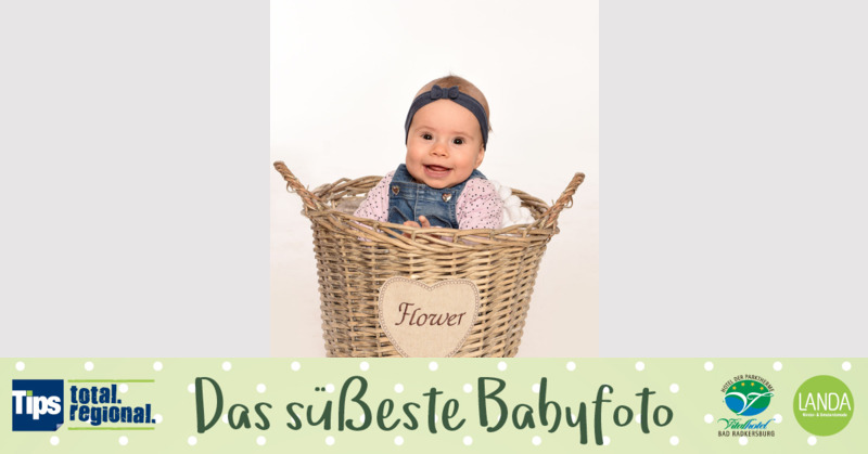 Das süßeste Babyfoto - Mila aus Amstetten