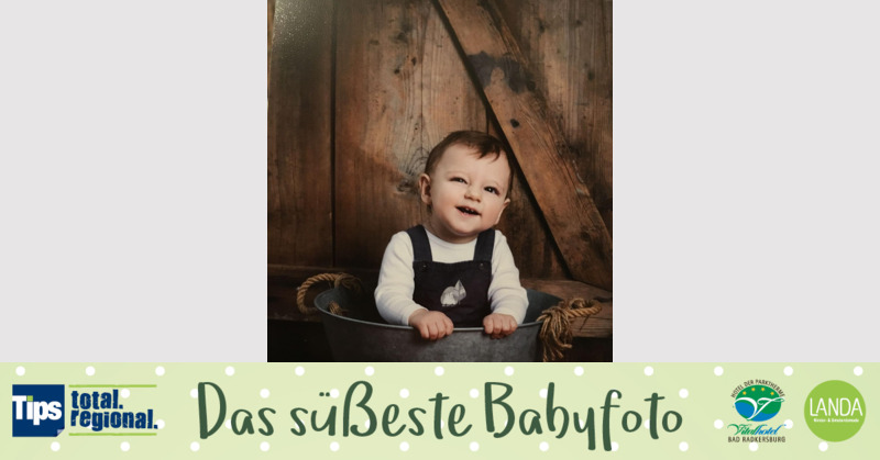 Das süßeste Babyfoto - Tobias aus Braunau