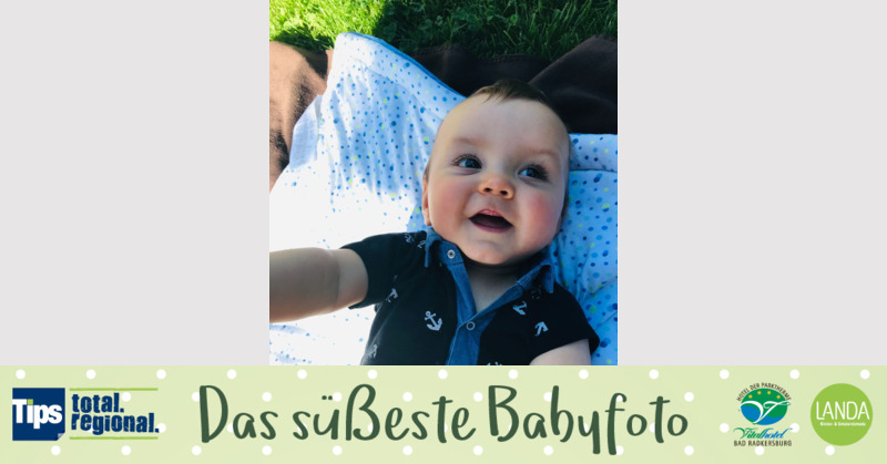 Das süßeste Babyfoto - Lucas David aus Braunau