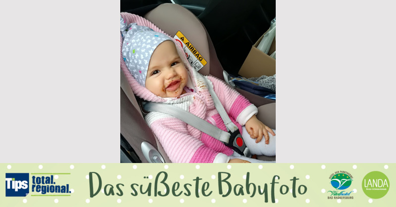 Das süßeste Babyfoto - Aurelia aus Braunau
