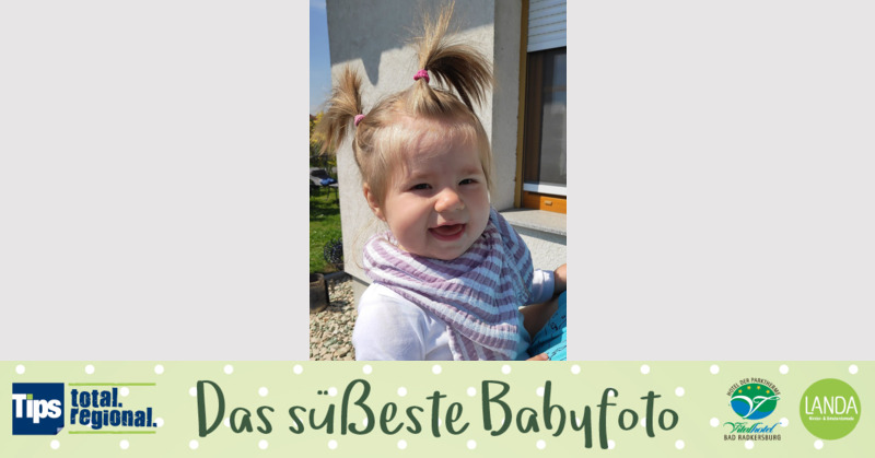 Das süßeste Babyfoto - Clara Maria aus Eferding