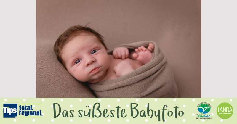 Das süßeste Babyfoto - Emil aus Enns