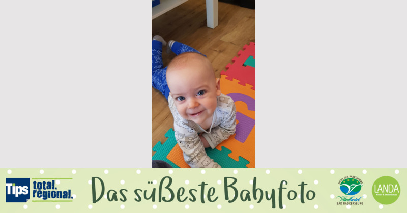 Das süßeste Babyfoto - Tobias aus Enns