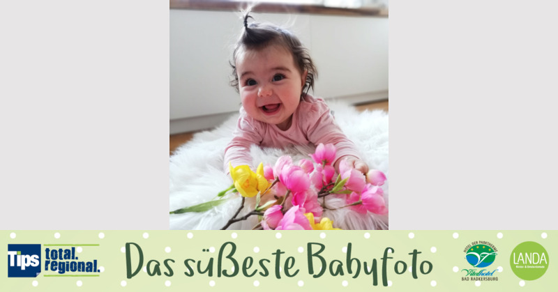 Das süßeste Babyfoto - Roxana Mia aus Freistadt