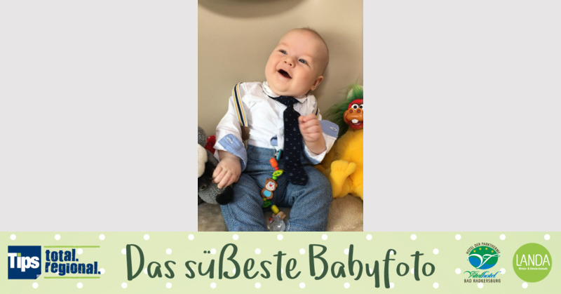 Das süßeste Babyfoto - Liam aus Freistadt