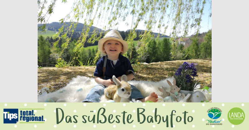 Das süßeste Babyfoto - Tobias Manuel aus Freistadt