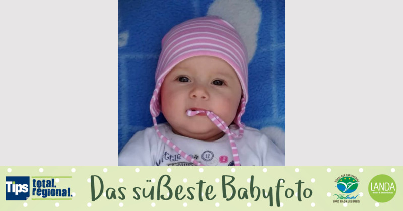 Das süßeste Babyfoto - Valerie aus Freistadt