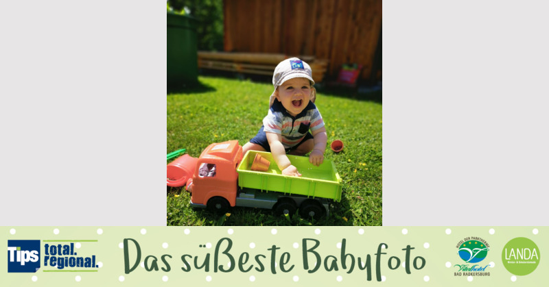 Das süßeste Babyfoto - Vincent aus Gmunden