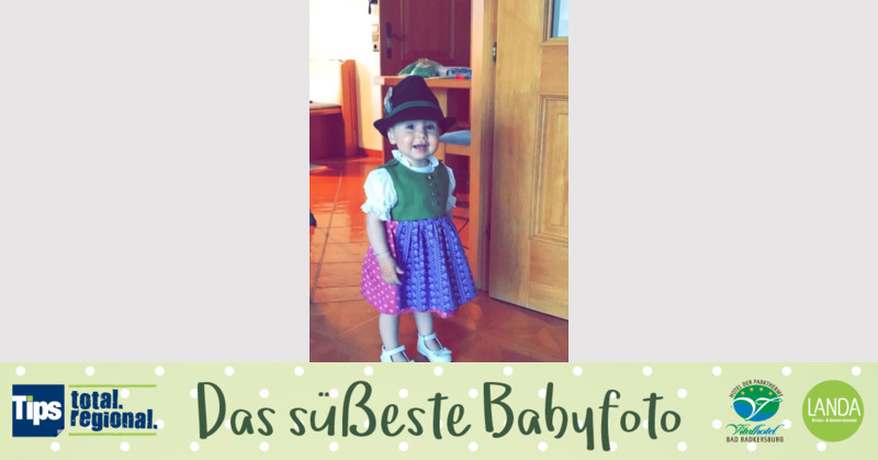 Das süßeste Babyfoto - Leni aus Gmunden