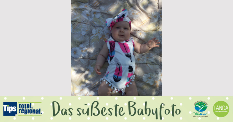 Das süßeste Babyfoto - Mariella aus Gmunden