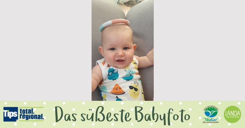 Das süßeste Babyfoto - Adél aus Gmunden