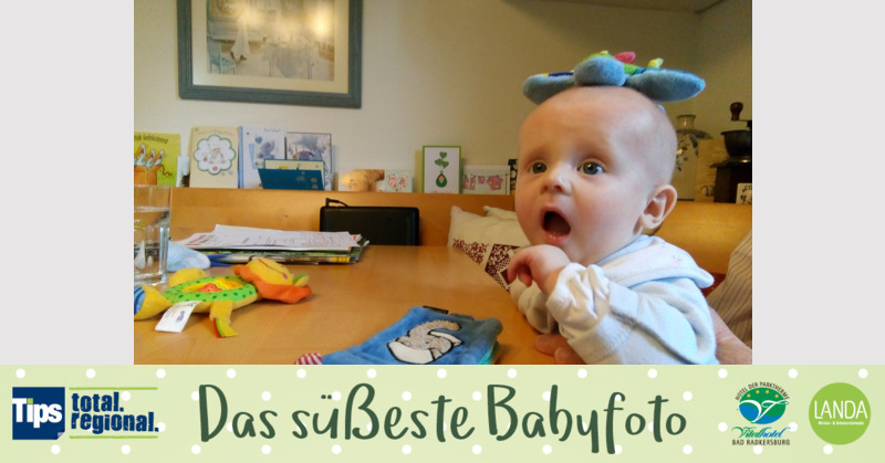 Das süßeste Babyfoto - Emil aus Gmunden