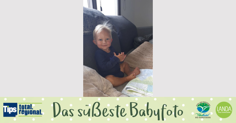 Das süßeste Babyfoto - Jamie aus Gmunden
