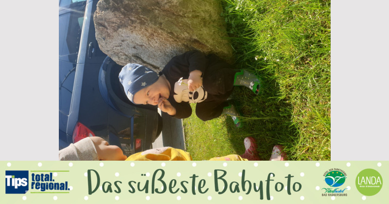 Das süßeste Babyfoto - Paul und Sophie aus Gmunden