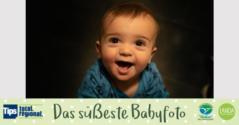 Das süßeste Babyfoto - LEO aus Gmunden