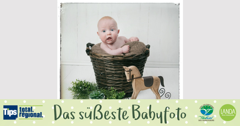 Das süßeste Babyfoto - Matthias aus Gmunden