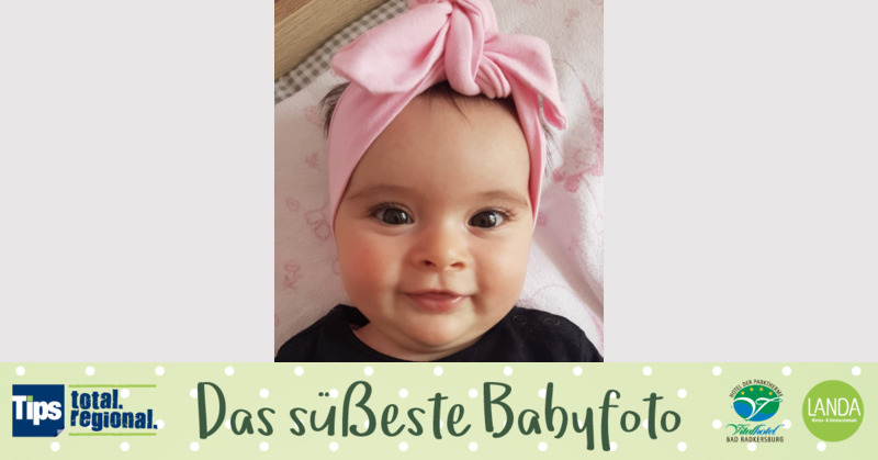 Das süßeste Babyfoto - Pia aus Gmunden