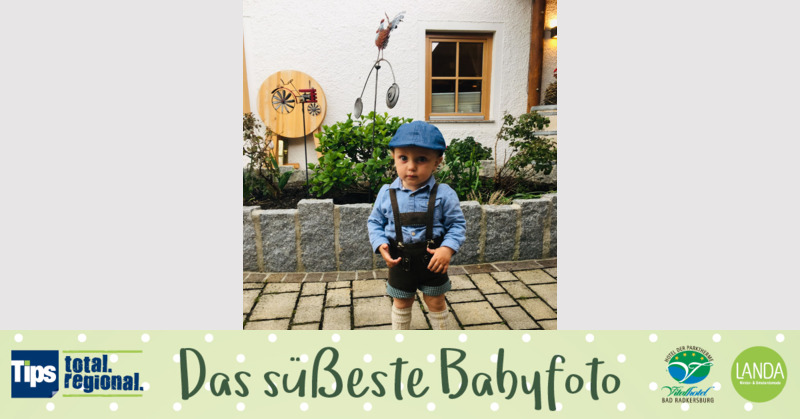 Das süßeste Babyfoto - Leonhard aus Gmunden
