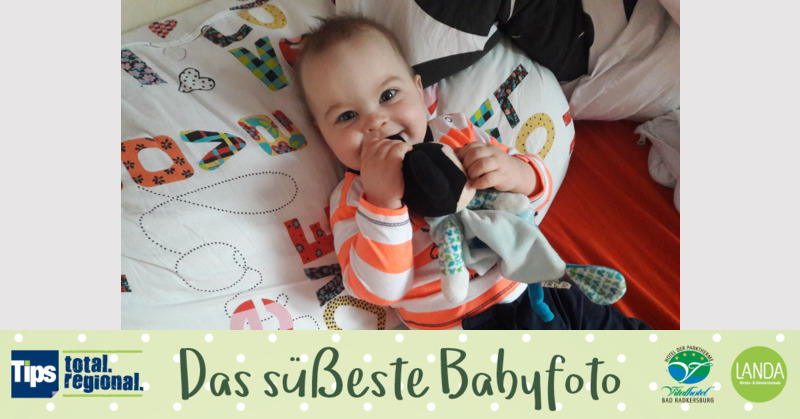 Das süßeste Babyfoto - Mathias Vincent aus Gmunden