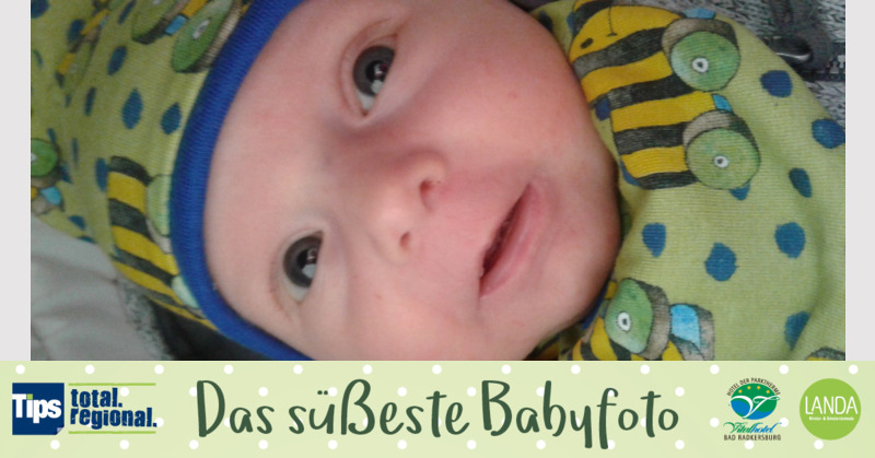 Das süßeste Babyfoto - David Alexander aus Gmunden