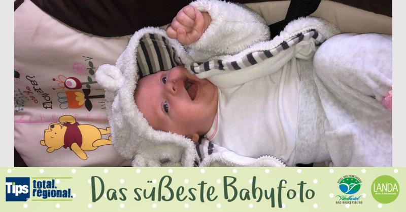 Das süßeste Babyfoto - Emilia aus Grieskirchen