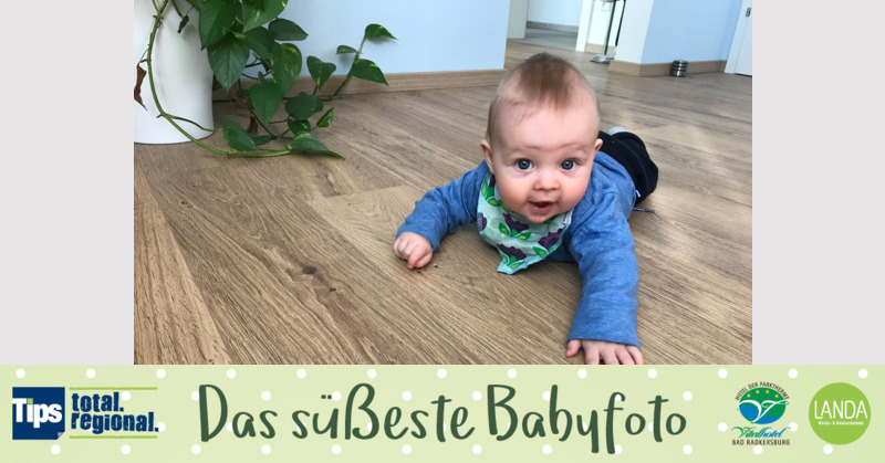 Das süßeste Babyfoto - Theo aus Grieskirchen