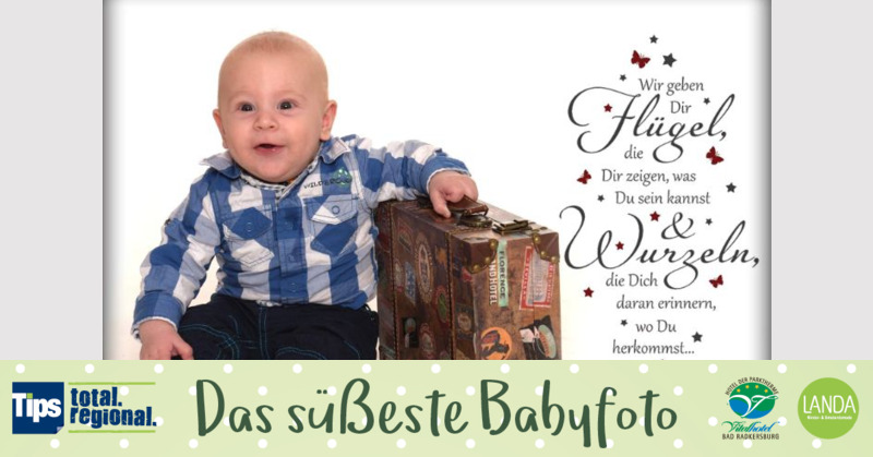 Das süßeste Babyfoto - Tobias aus Grieskirchen