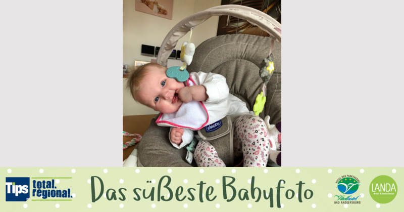 Das süßeste Babyfoto - Lara aus Grieskirchen