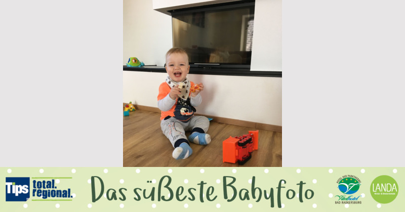 Das süßeste Babyfoto - Sebastian aus Grieskirchen