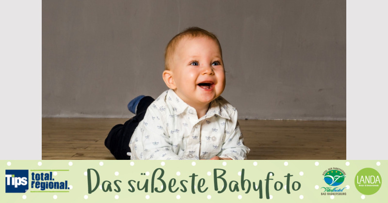 Das süßeste Babyfoto - Luca aus Grieskirchen