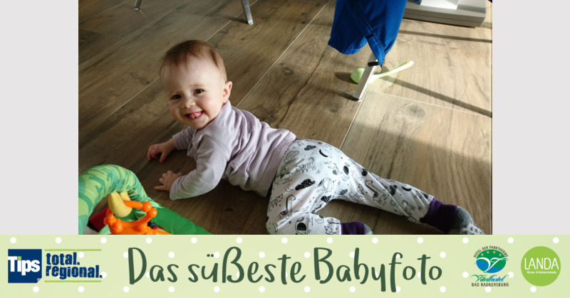 Das süßeste Babyfoto - Hannah aus Grieskirchen