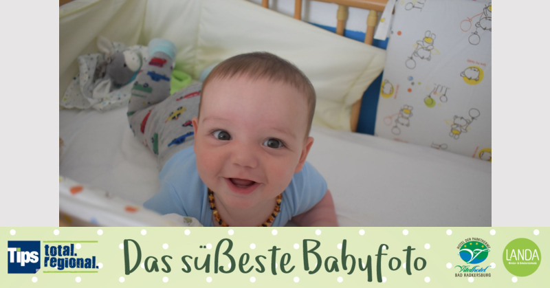 Das süßeste Babyfoto - Luca aus Grieskirchen