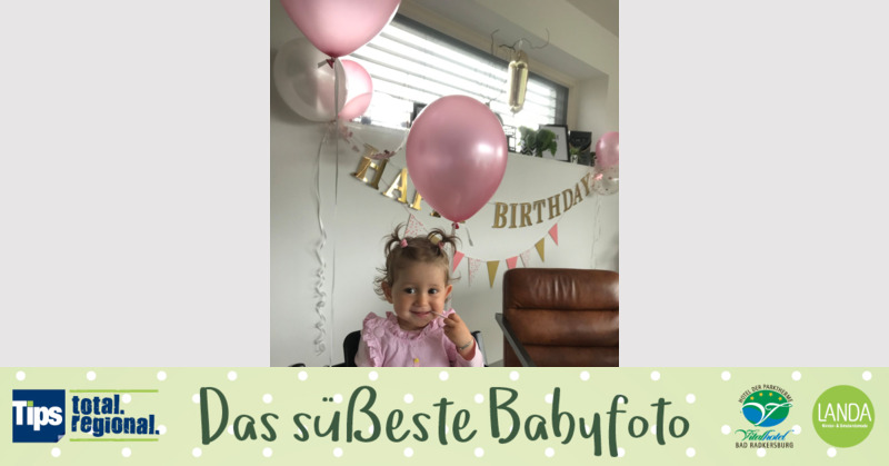 Das süßeste Babyfoto - Mia Bella aus Grieskirchen