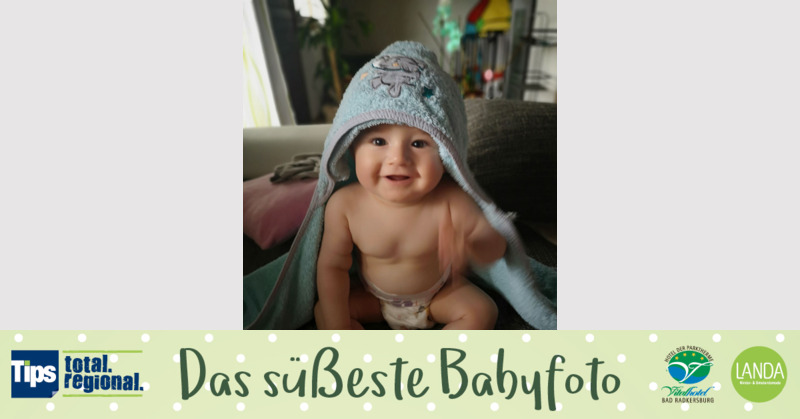Das süßeste Babyfoto - Luca aus Grieskirchen