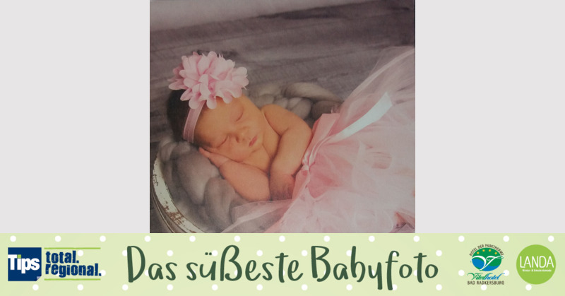 Das süßeste Babyfoto - Lina aus Grieskirchen