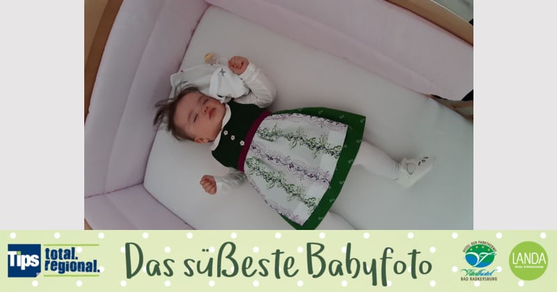Das süßeste Babyfoto - Sophie aus Kirchdorf