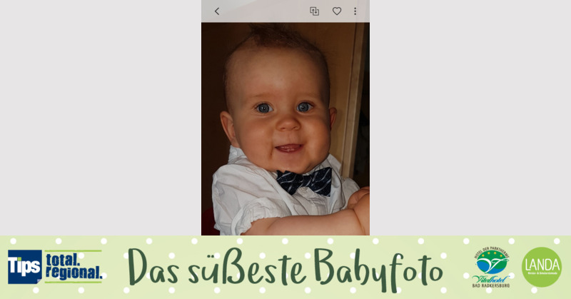 Das süßeste Babyfoto - Timo aus Linz-Land