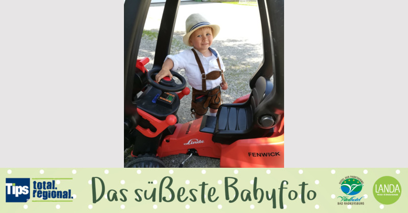 Das süßeste Babyfoto - Luca aus Linz-Land