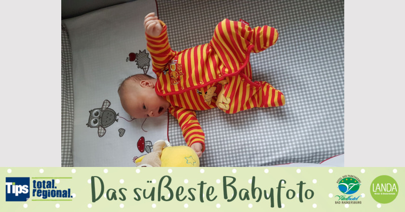 Das süßeste Babyfoto - Octavian aus Linz