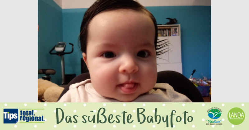 Das süßeste Babyfoto - Johan Fabian aus Linz