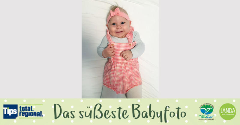 Das süßeste Babyfoto - Alina aus Melk
