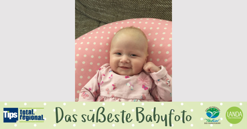 Das süßeste Babyfoto - Sophie aus Perg