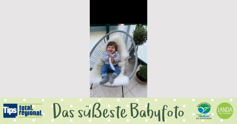 Das süßeste Babyfoto - Paul Oskar aus Perg