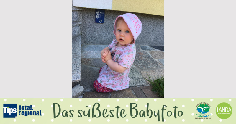 Das süßeste Babyfoto - Emilia Anna Maria aus Perg