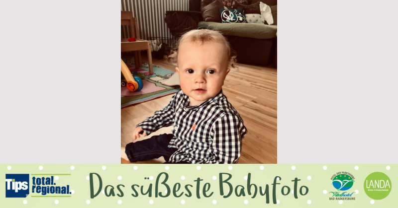 Das süßeste Babyfoto - Lukas aus Ried
