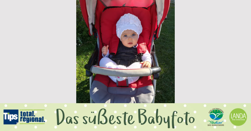 Das süßeste Babyfoto - Annika aus Ried