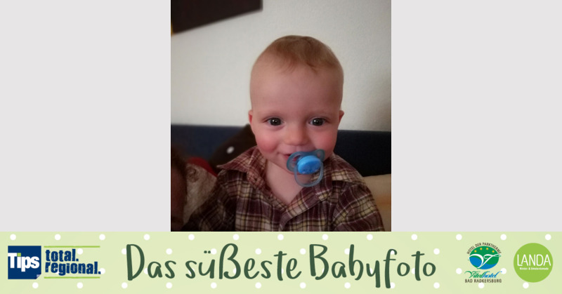 Das süßeste Babyfoto - Michael aus Ried