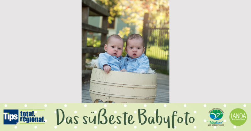 Das süßeste Babyfoto - Felix und Lukas  aus Ried