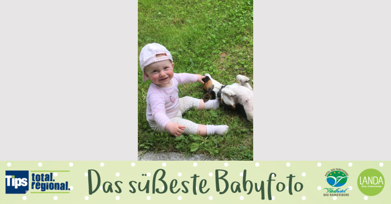 Das süßeste Babyfoto - Hannah  aus Ried